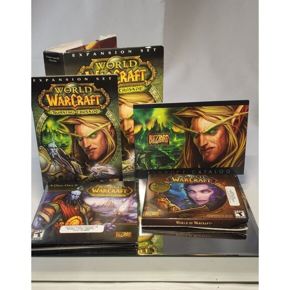 World of Warcraft Burning Crusade Game Expansion Set DVD-ROM Blizzard - Picture 1 of 16